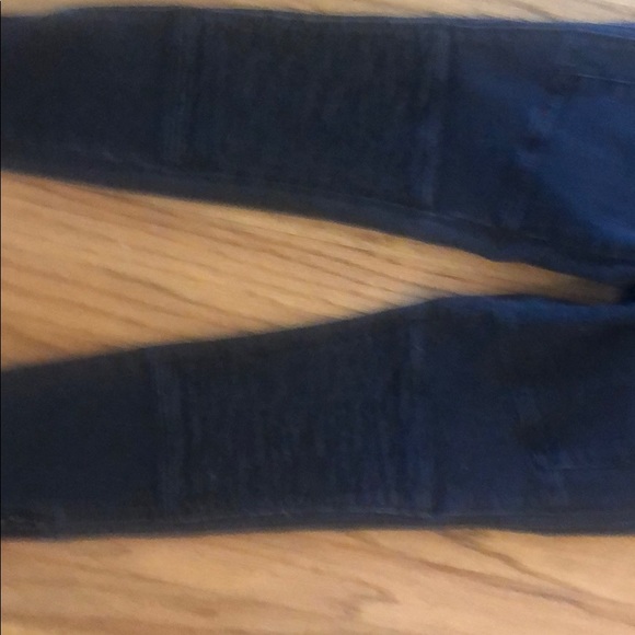 Free People black denim ankle zip jeans so 27 - Picture 3 of 8